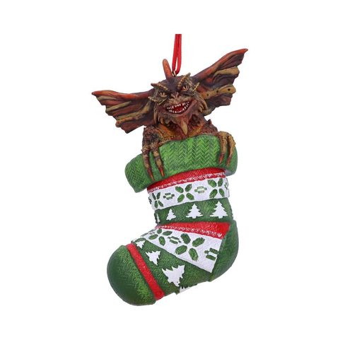 GREMLINS MOHAWK IN STOCKING HANGING ORNAMENT 12CM
