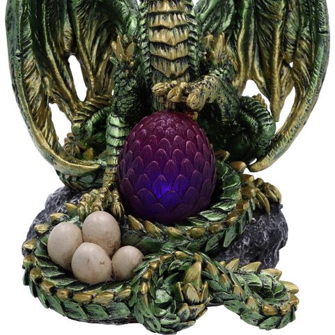 FIGURINE DRAGON, LIGHT BEARER 19.5CM
