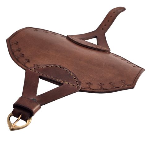 ARCHERY BRACER PERCY, LEATHER - WRISTGUARD