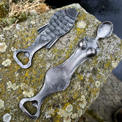 MERMAID, FORGED BEER OPENER FOR SAILORS