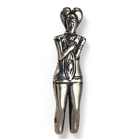 CELTIC WARRIOR, PRINCE OF GLAUBERG, SILVER PENDANT
