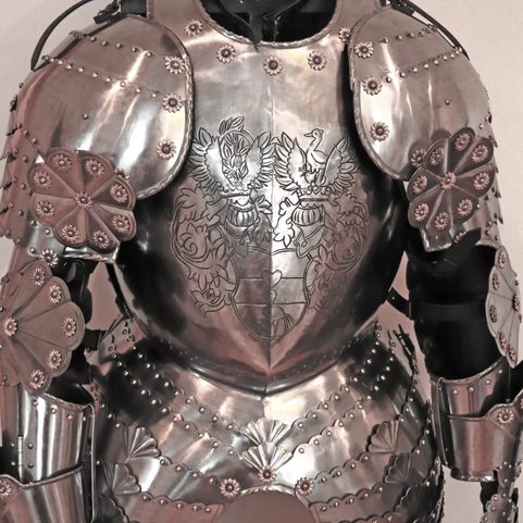 SUITE D'ARMURE RENAISSANCE, ARMURE GRAVÉE, SUR MESURE