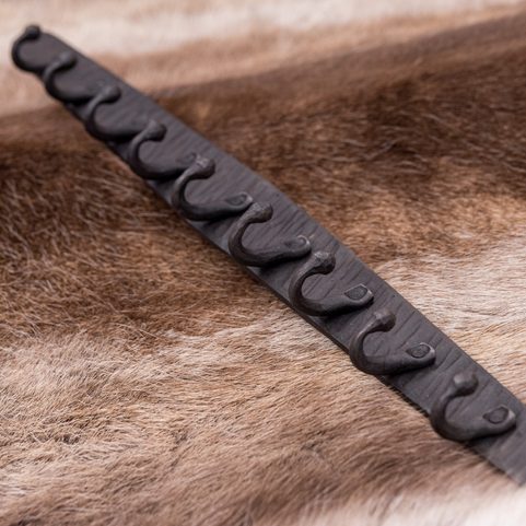 SCHMIEDEEISERNER AUFHÄNGER - 9 HAKEN