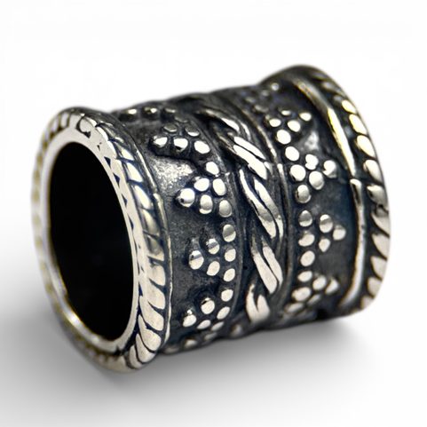 VIKING BEARD RING FROM STERLING SILVER