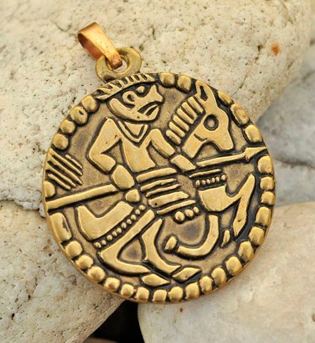 REITER-WIKINGER-AMULETT