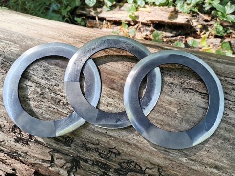 CHAKRAM, A SET OF 3 PIECES