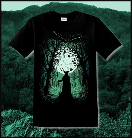HERNE, THE GUARDIAN OF THE FOREST, T-SHIRT