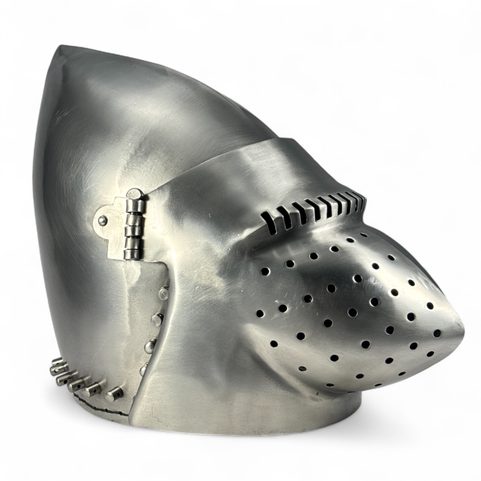 BASCINET DE CASQUE, CHURBURG, XIVE SIÈCLE, ACIER DE 1,6 MM