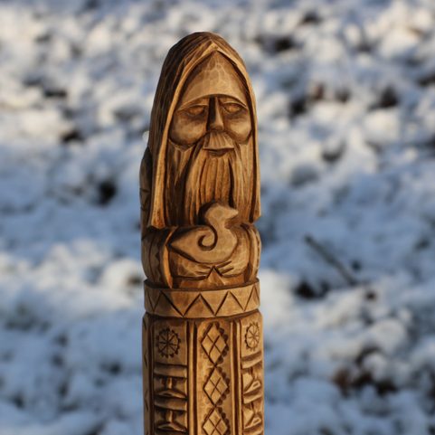 ROD, SLAVIC DEITY STATUE