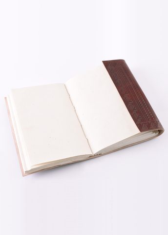 BAPHOMET, LEATHER BOOK OF SHADOWS