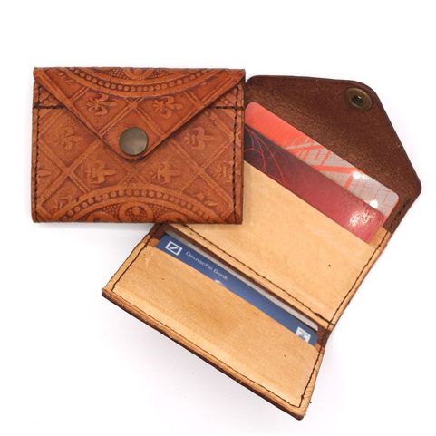 LEATHER WALLET FOR CREDIT CARDS