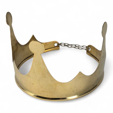 COURONNE ROYALE EN LAITON