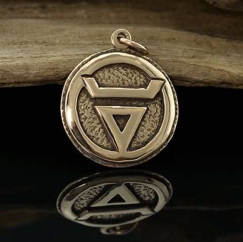VELES, SLAVIC PENDANT, BRONZE