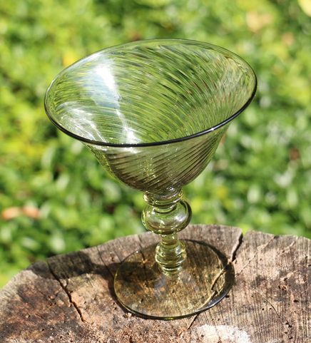 BOCAUX À SEC, VERRE VERT