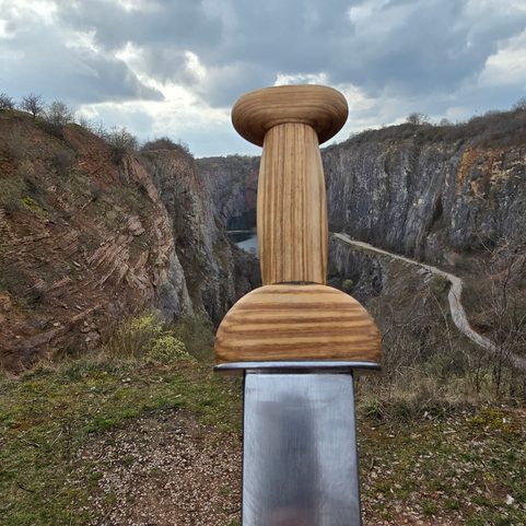 ÉPÉE CELTIQUE, MUST FARM, DÉBUT DE L'ÂGE DU FER, LA TÉNE - ANGLETERRE