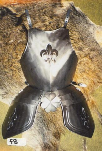 PLAQUE DE POITRINE DÉCORÉE