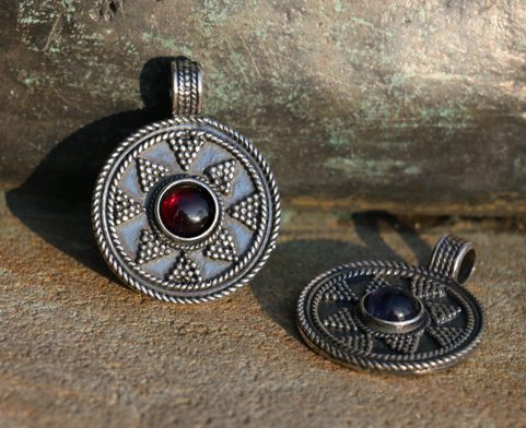 LADOGA, VIKING PENDANT, STERLING SILVER