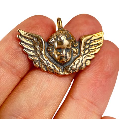 CUPIDON, PENDENTIF EN BRONZE
