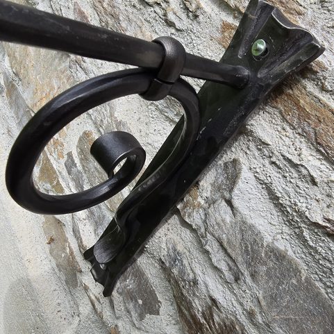 BELL - LARGE WROUGHT IRON BELL