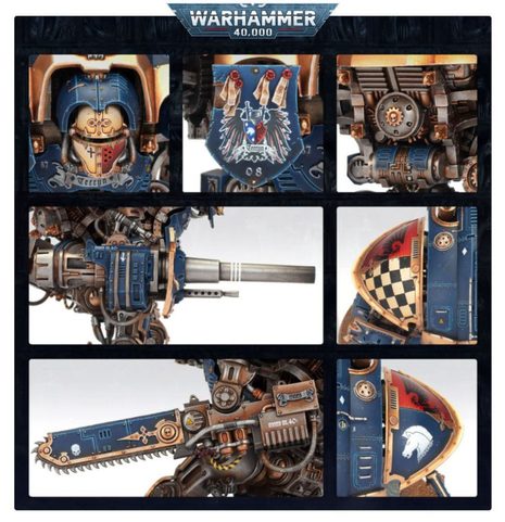 WARHAMMER 40K IMPERIAL KNIGHTS - KNIGHT QUESTORIS