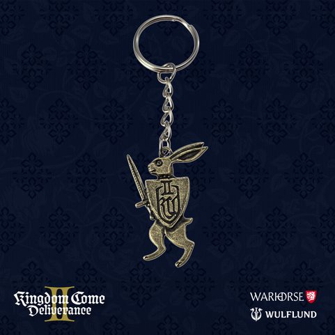 MEDIEVAL HARE, KEYCHAIN, KINGDOM COME: DELIVERANCE II