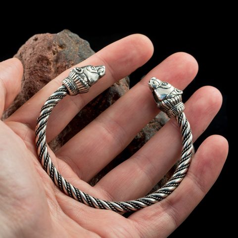 BERSERKER, OURS, BRACELET EN ARGENT