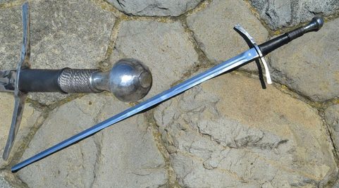 CYPRIAN, HAND AND A HALF SWORD, STAGE COMBAT