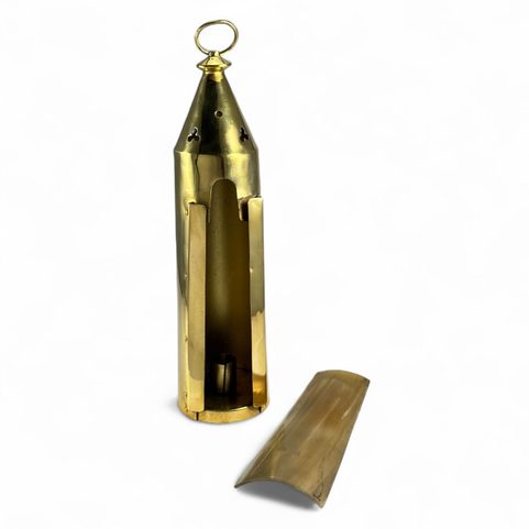 MEDIEVAL LANTERN, BRASS