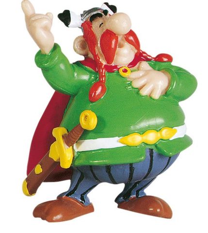 ABRARACOURCIX FIGURINE DE LA SÉRIE ASTÉRIX