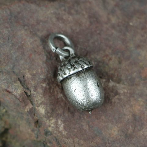 GLANDE, PENDENTIF, ZINC