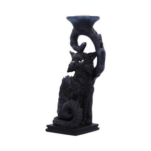 WITCHES FAMILIAR SALEM CANDLESTICK HOLDER 20CM