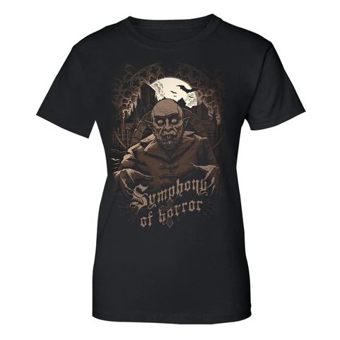 NOSFERATU WOMEN'S T-SHIRT SEPIA