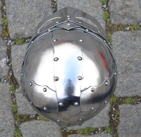 STEINAR, VIKING HELMET, POLISHED