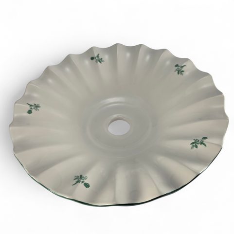 TIROLIA CERAMIC CEILING LAMP WITH WEIGHT 2211-1, GREEN