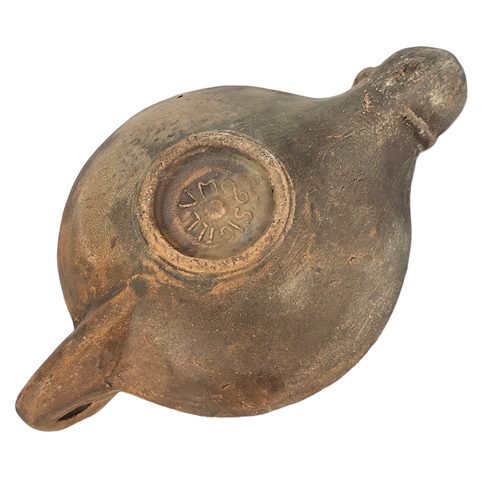 OIL LAMP, GLADIATOR'S DUEL, LANTERN