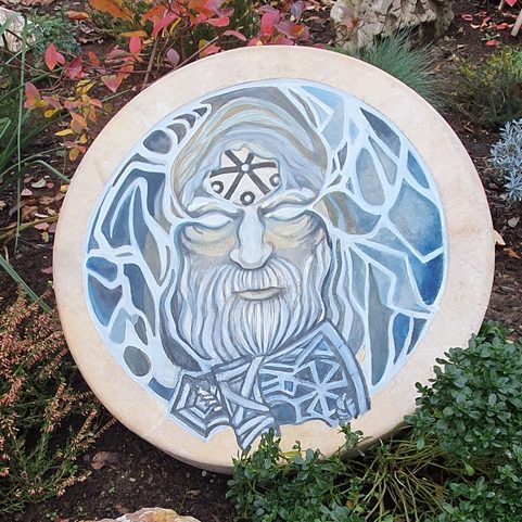PERUN - LARGE SHAMAN DRUM, 50 CM