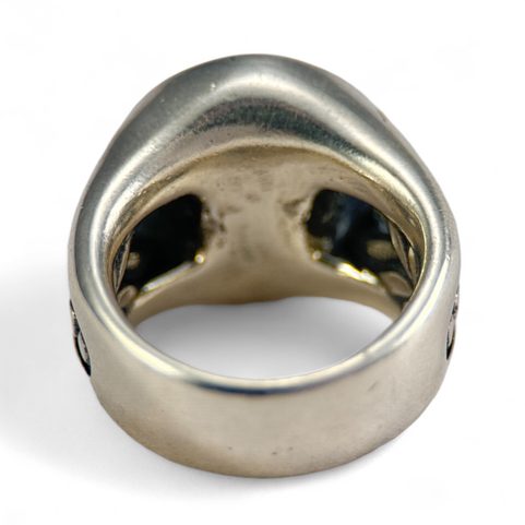 AEGISHJÁLMUR, WIKINGER RING, SILBER 925, 27G