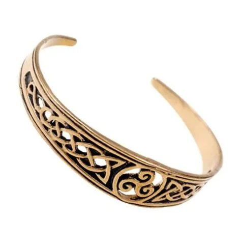 TRISKELE - CELTIC BRONZE BRACELET