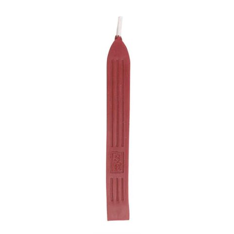 COLOURED SEALING WAX WITH WICK, RED
