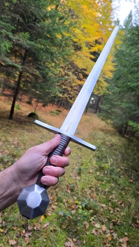 SCHWAMBERG, ÉPÉE MÉDIÉVALE À UNE MAIN, FULL TANG