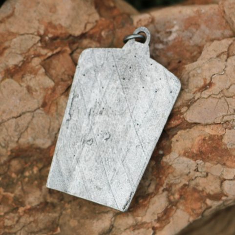 HUSSITE SHIELD, PENDANT, ZINC
