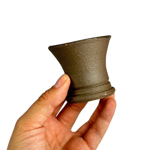 CERAMIC GOBLET, XIII. CENTURY, SOUTHERN BOHEMIA