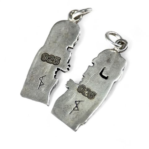 LOVERS COUPLE - VIKINGS, PENDANT, SILVER 925/1000