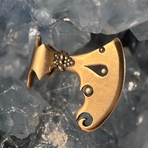 AXE OF PERUN - ASTRALIS, BRONZE PENDANT