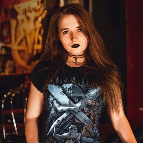 KUDLAK - SLAVIC WEREWOLF T-SHIRT FOR LADIES