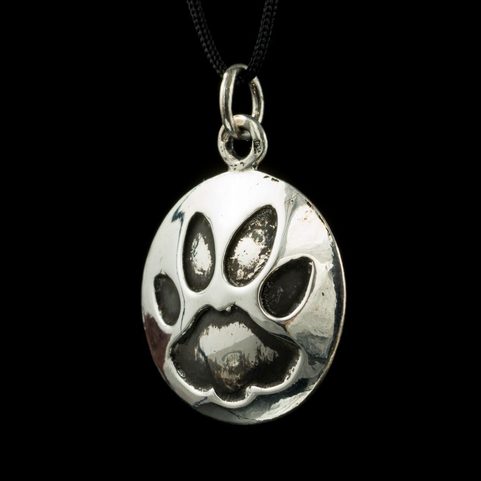 KATZENSPUR, SCHMUCKSTÜCK, ANHÄNGER, SILBER 925
