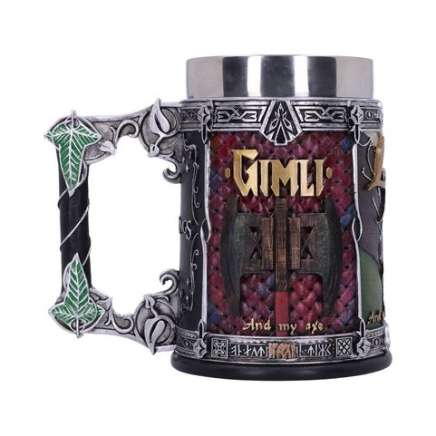LORD OF THE RINGS THE FELLOWSHIP TANKARD 15.5CM
