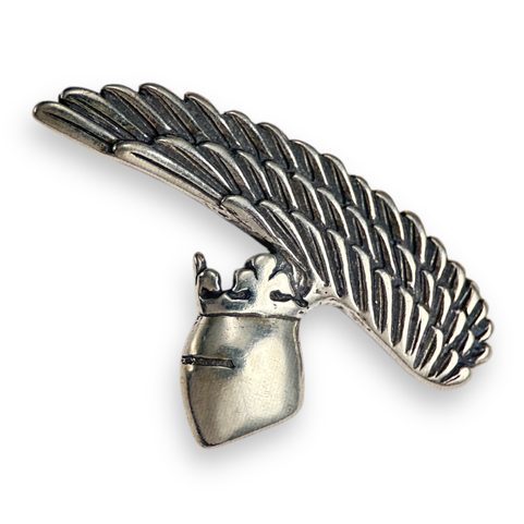 CASQUE, PENDENTIF, ARGENT DE CHEVALIER
