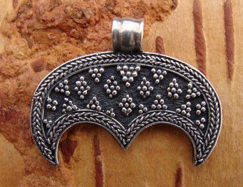 SLAVIC LUNULA FROM MORAVIA, SILVER