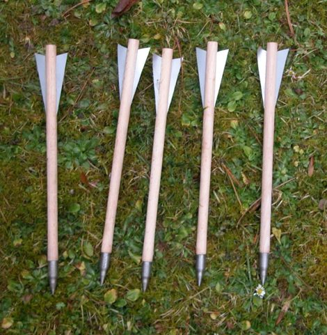 5 CROSSBOW DARTS